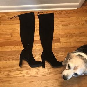 Sam Edelman over-the-knee suede boots